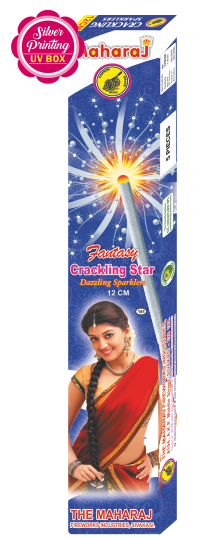 12cm Crackling Star Fantasy Sparklers
